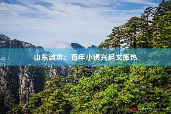 山东潍坊：百年小镇兴起文旅热